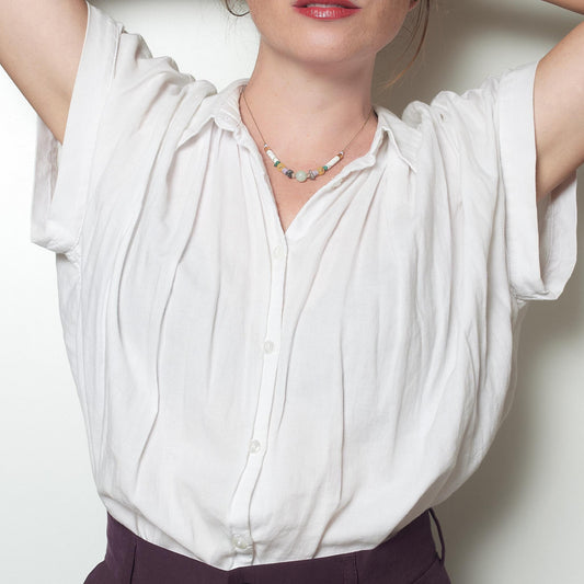 Handcrafted Greek Column Necklace