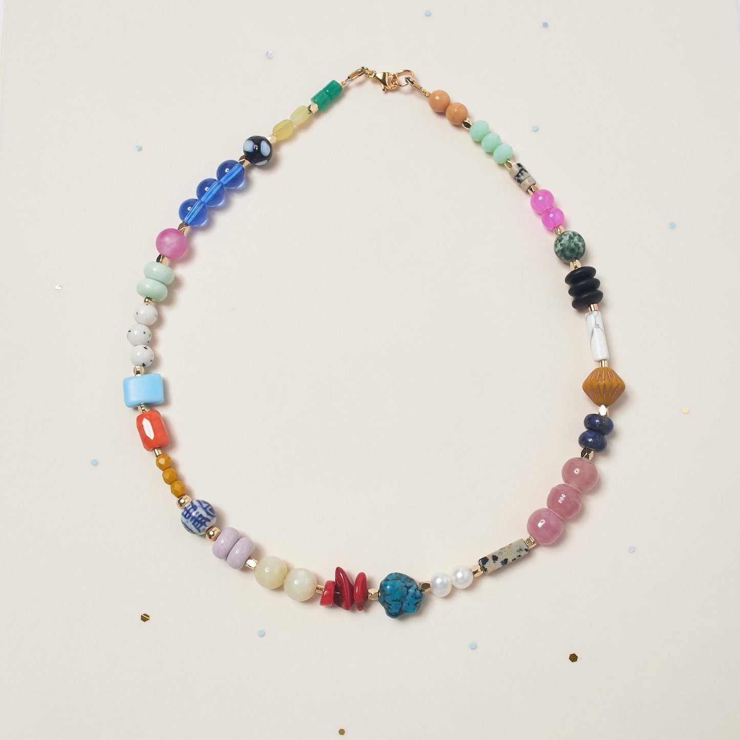 Chunky Bright Colors Necklace