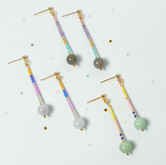 Dainty Beaded Dangles