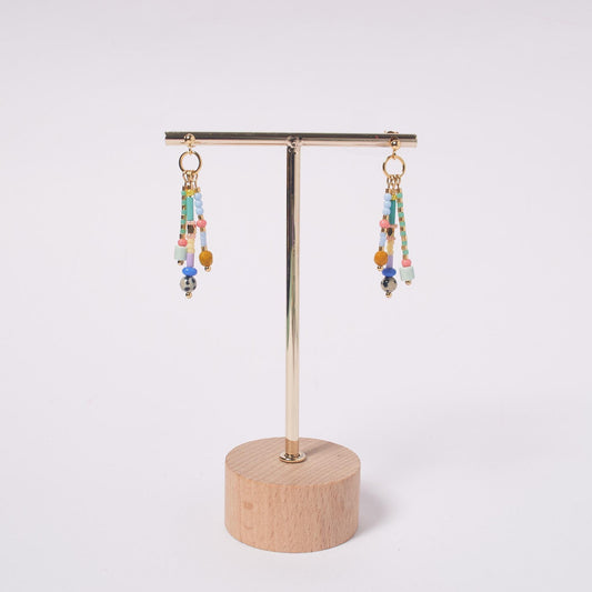 Colorful Heart Earrings