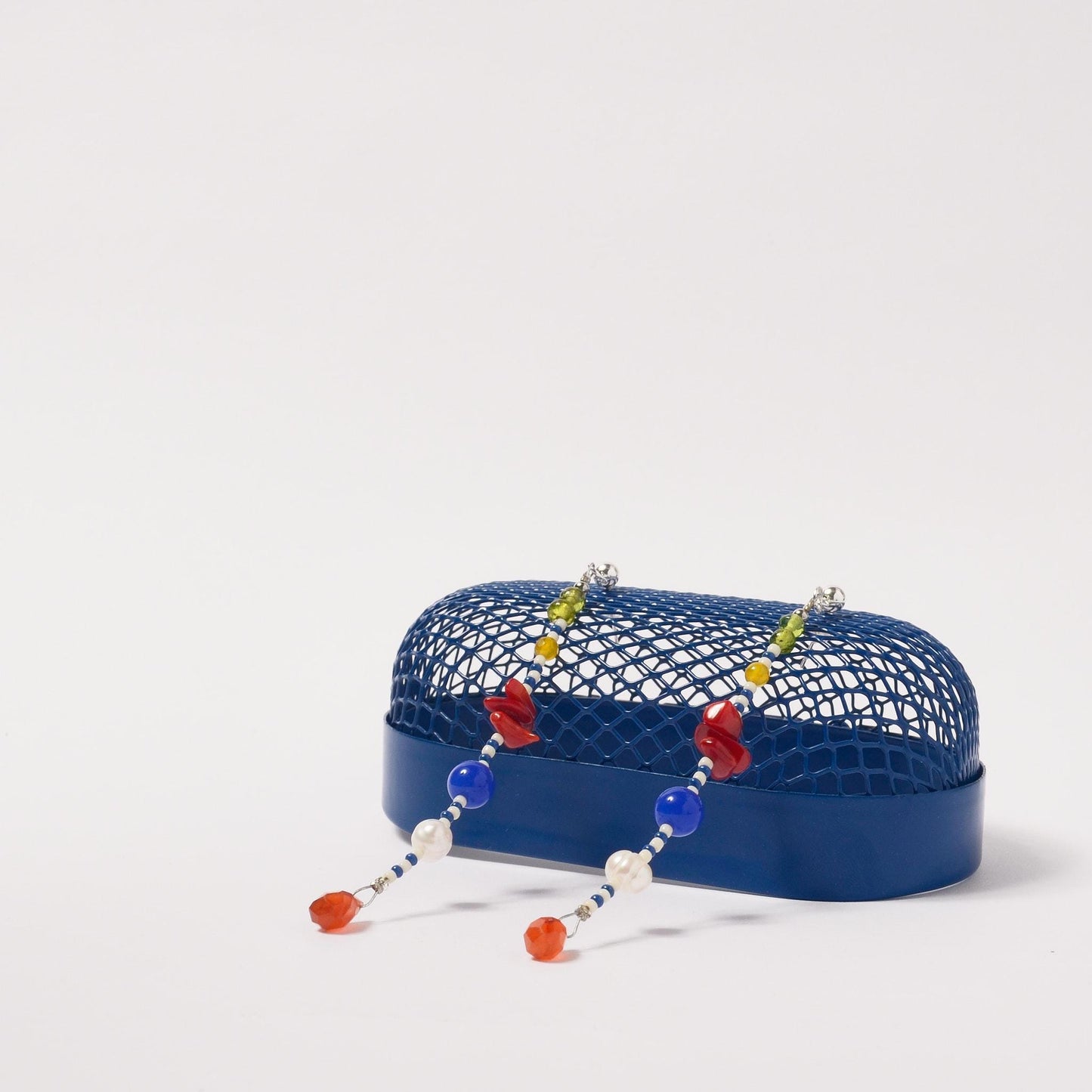 Extra Long Gemstone Dangle Earrings