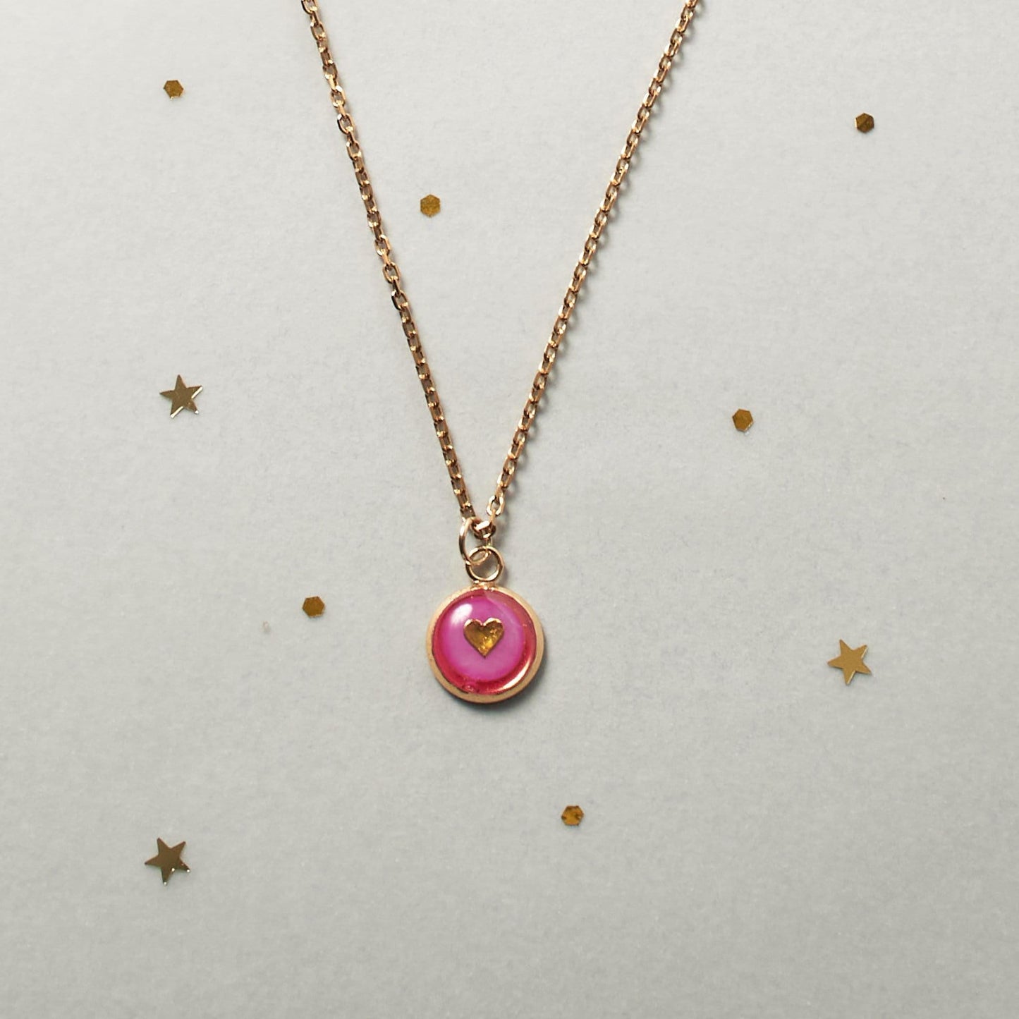 Custom Celestial & Initial Charm Necklace