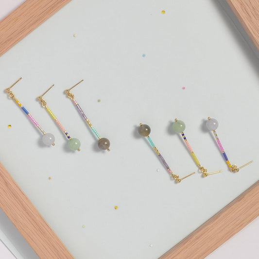 Dainty Beaded Dangles