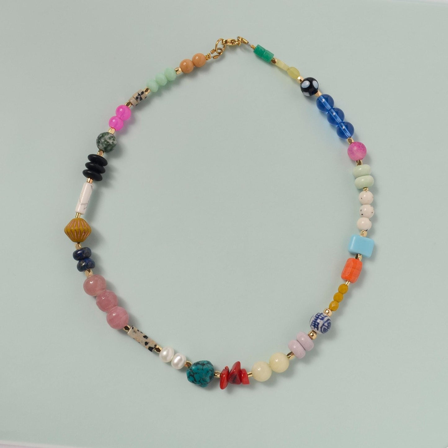 Chunky Bright Colors Necklace