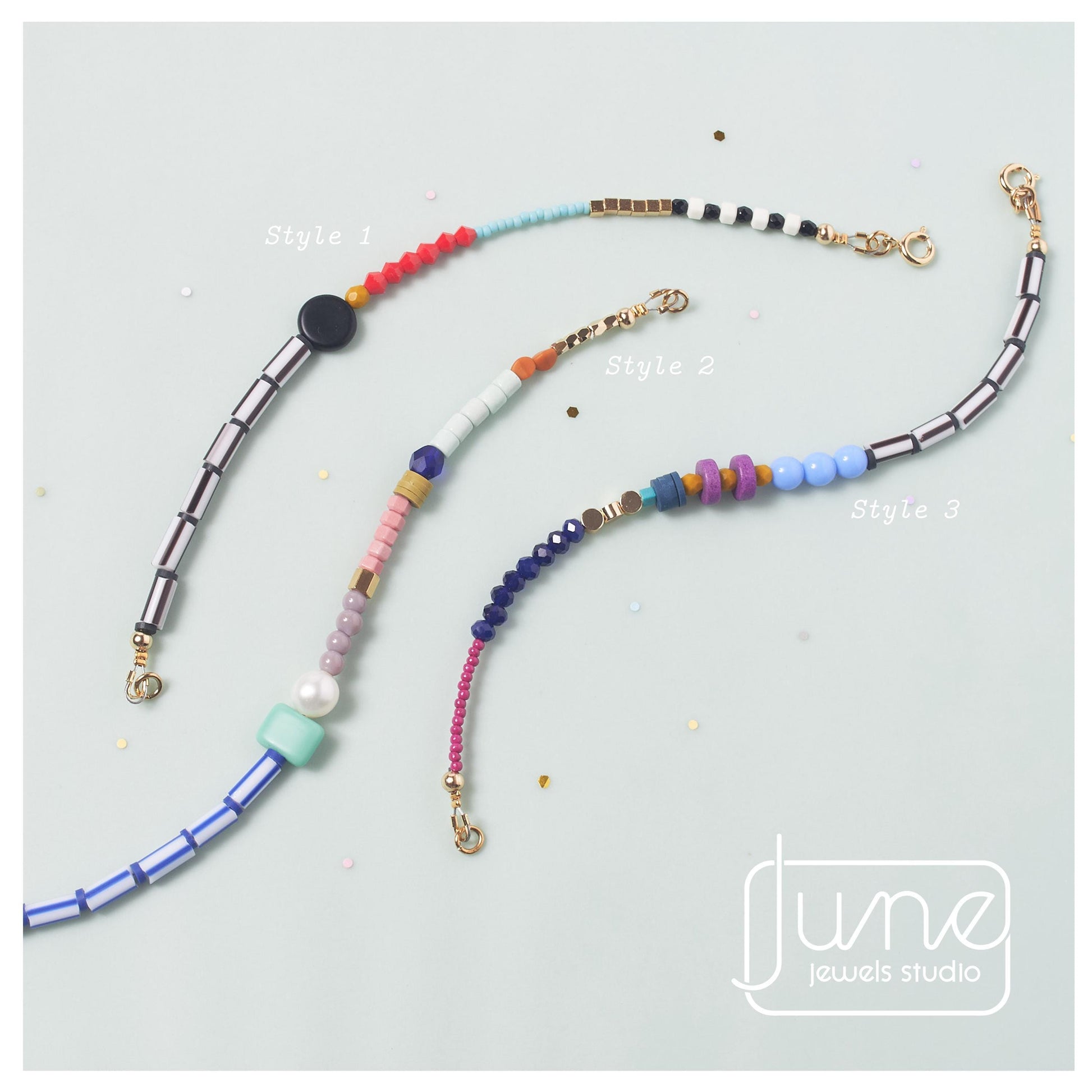 Trendy Colorful beaded bracelet, Gift idea, friendship bracelets, stackable bracelet, Vibrant bracelet, bold bracelet with Natural Gemstones